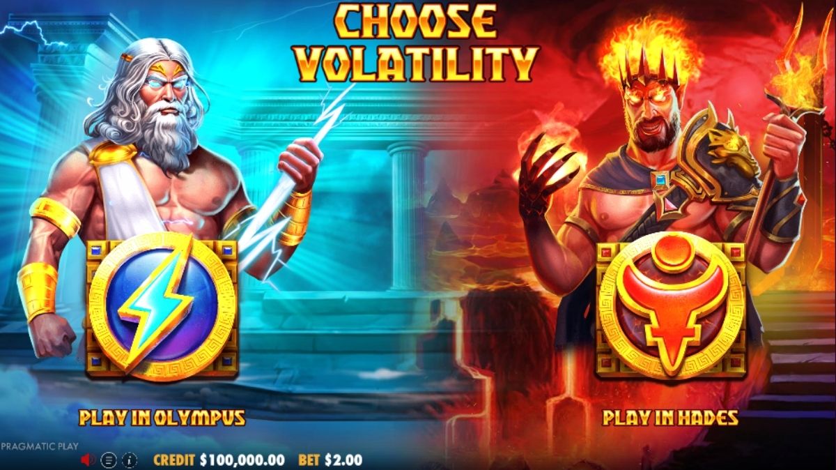 Zeus vs Hades Gods of War Slot - Interface - alibaba668