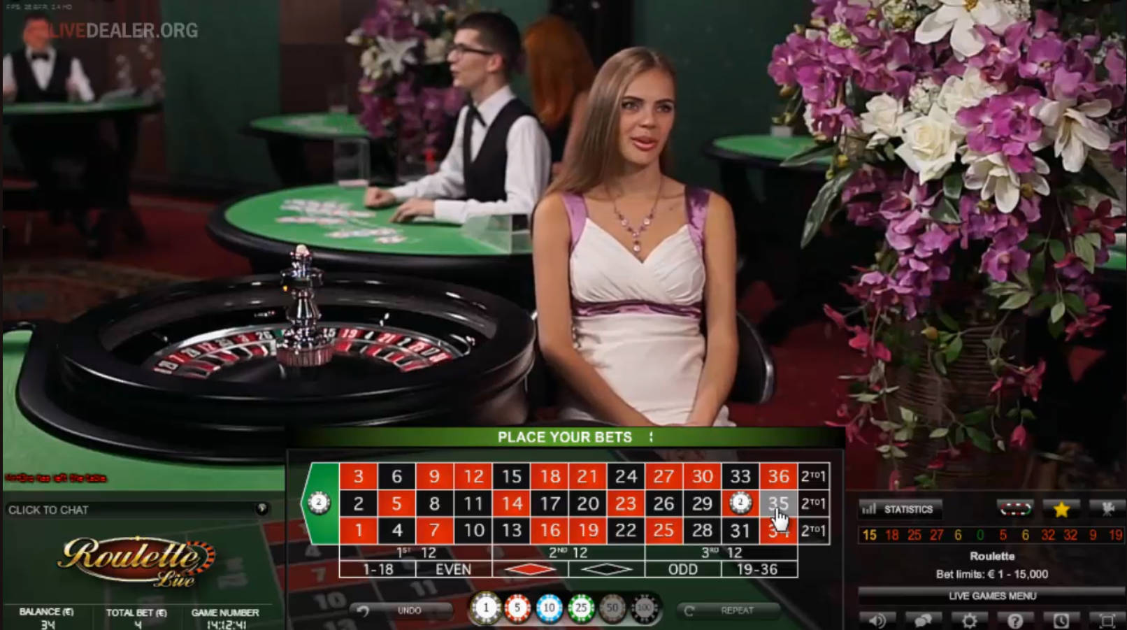 Roulette - Gameplay 1 - alibaba668