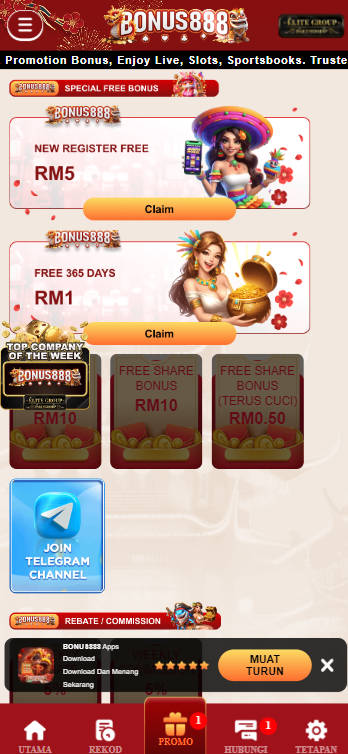 Bonus888 - Promotion - alibaba668