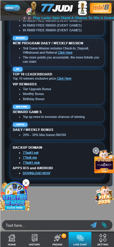 77Judi - Livechat - alibaba66m