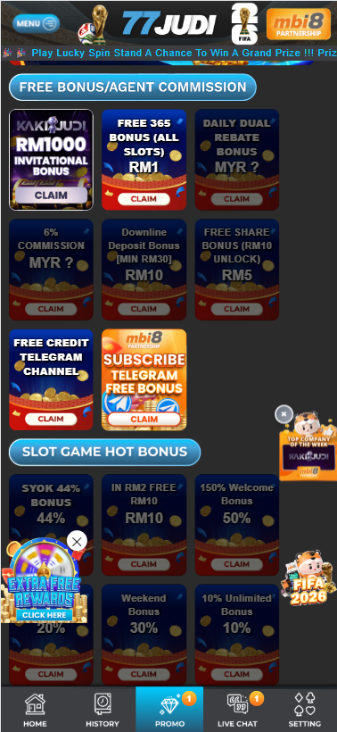 77Judi - Promotion - alibaba66m